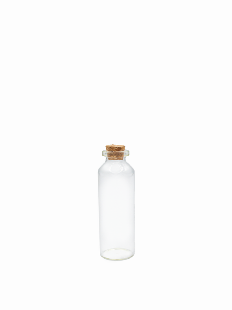 apothecary bottle flint 1.5 oz