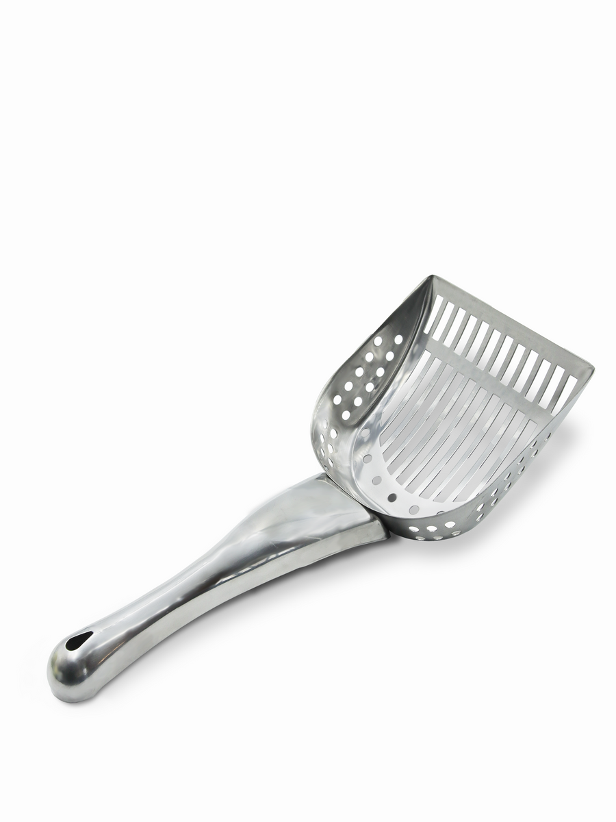 Metal cat deals litter scoop
