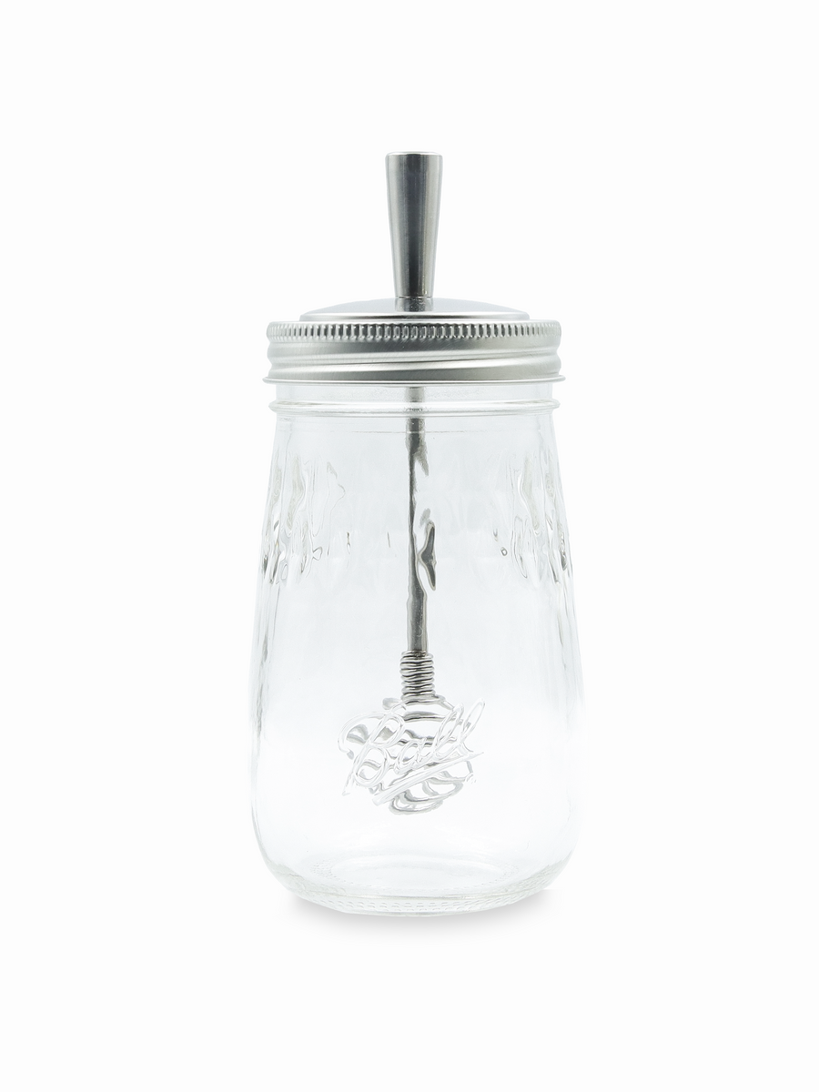Stainless Steel Honey Dipper Lid for Mason Jars The Soap Dispensary