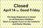 Closed for Good Friday