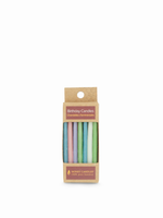 Coloured Beeswax Birthday Candles (20 pack)