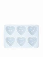 White Silicone Soap Molds - Shapes