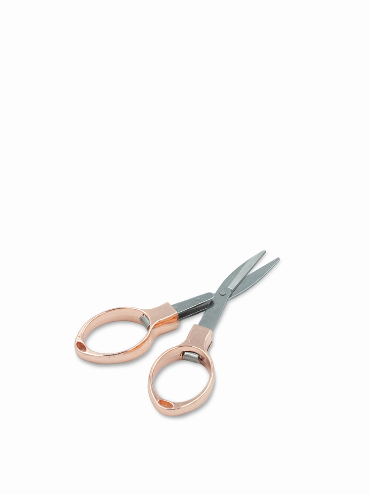 Folding Scissors (Rose Gold)