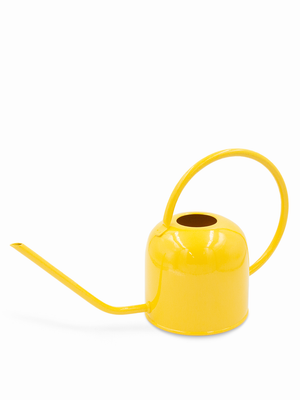 Yellow Metal Watering Can