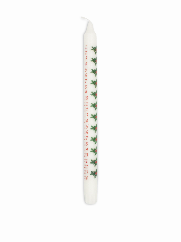 Advent Taper Candle 12"