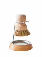 Flared Pot Brush with Stand