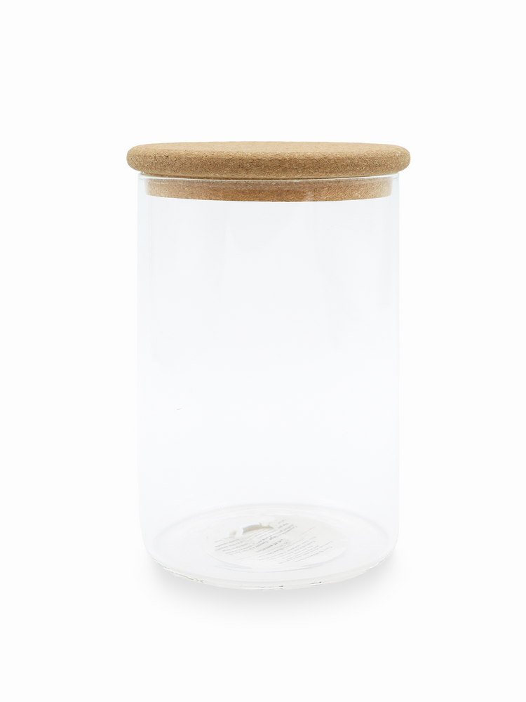 Cork Lid Glass Canisters