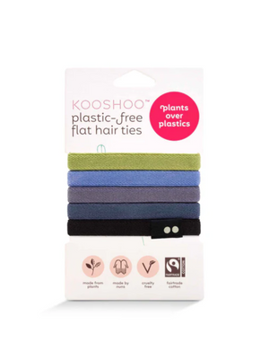 Kooshoo Organic Flat Hair Ties