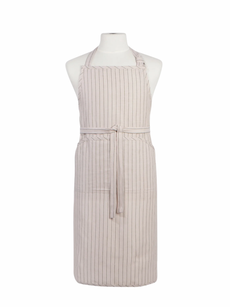 Maison Stripe Linen Apron