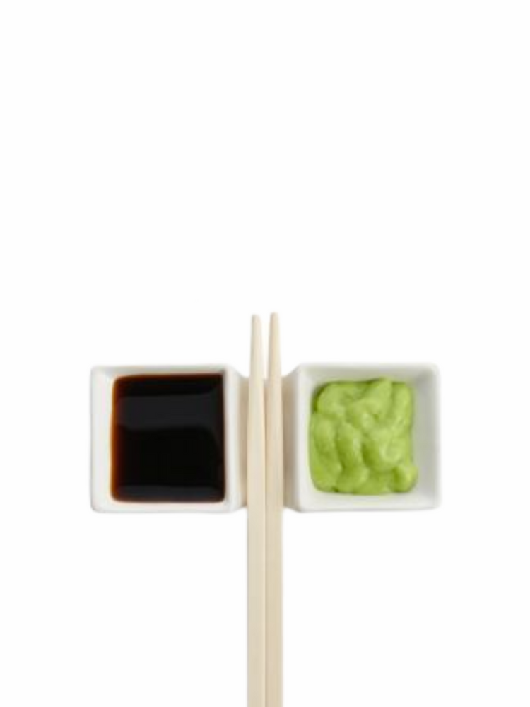 Sauce Dish with Chopstick Rest