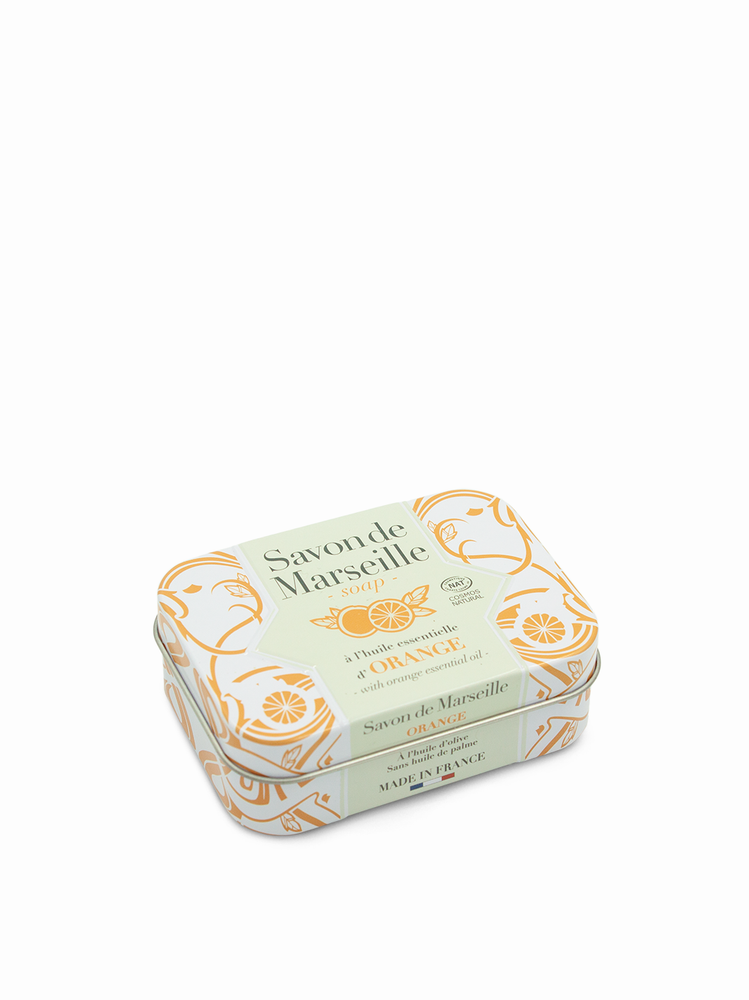 
            
                Load image into Gallery viewer, Scented Marseille Soap in Tin
            
        