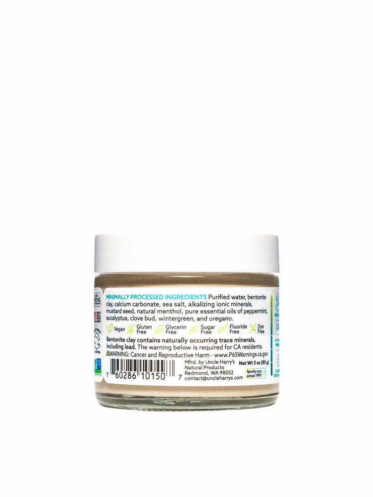 Toothpaste Uncle Harry's 3oz Jar