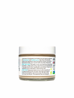 Toothpaste Uncle Harry's 3oz Jar