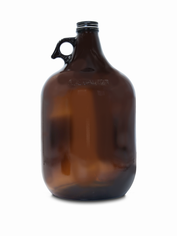 Amber Glass Jug