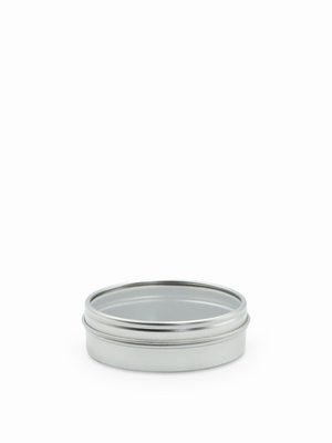 Tin Clear Lid 2.5oz