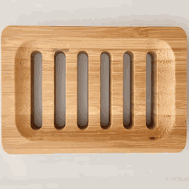 Rectangle Bamboo Soap Dish