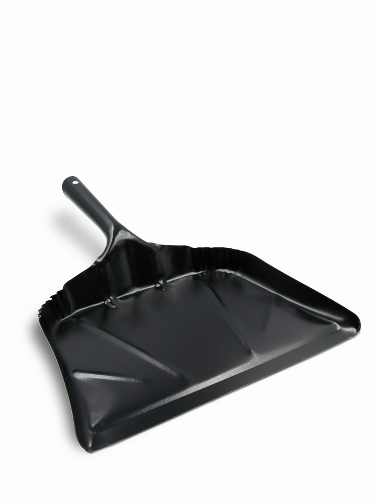 Dust Pan Black Enamel