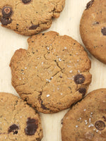 GF Vegan Rosemary Chocolate Chip Cookies