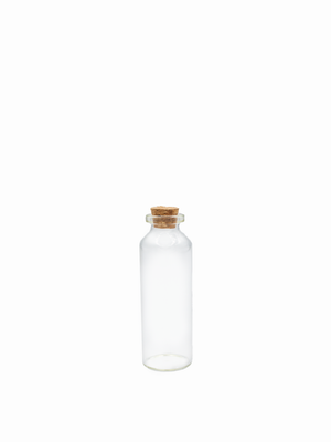 apothecary bottle flint 1.5 oz