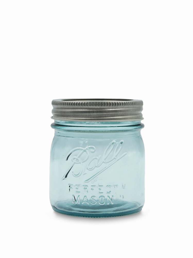 Aqua Vintage Mason Jars