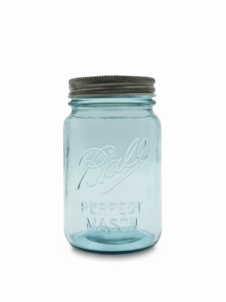 Aqua Vintage Mason Jars