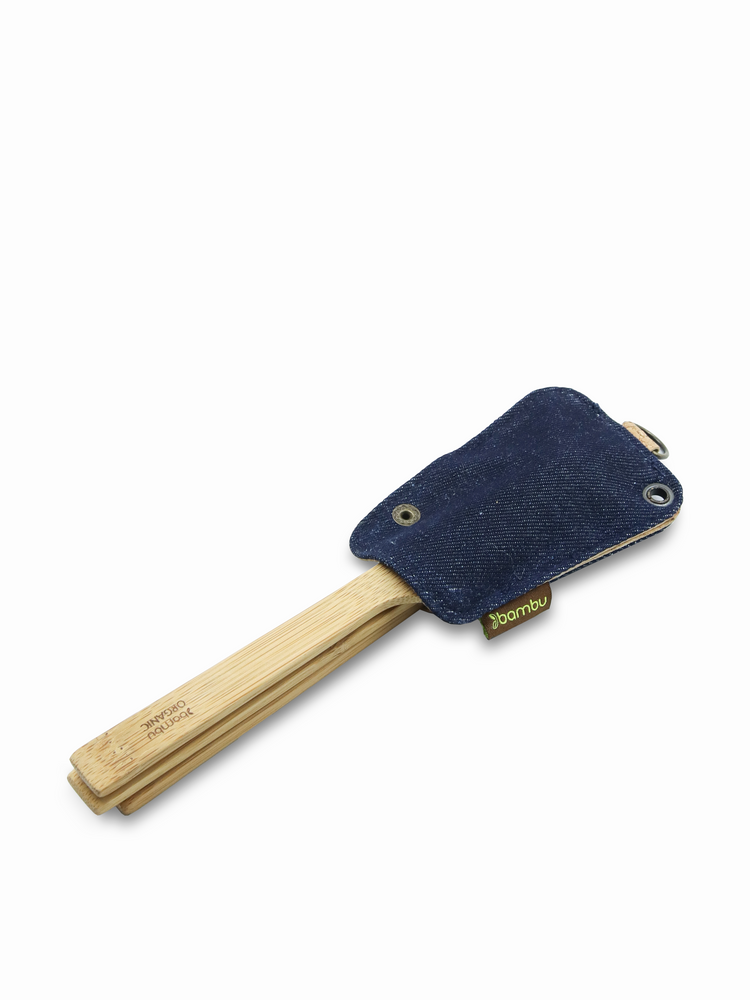 Denim Utensil Set