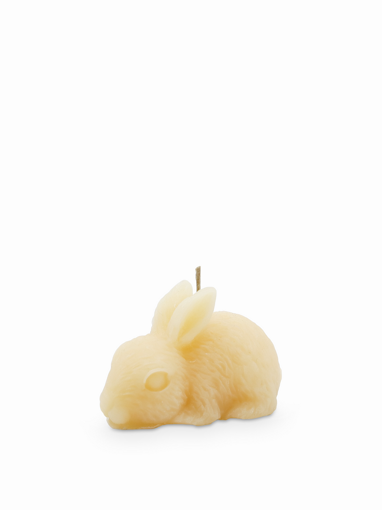 Rabbit Beeswax Candle