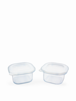 Set of 2 Silicone Food Containers 180ml