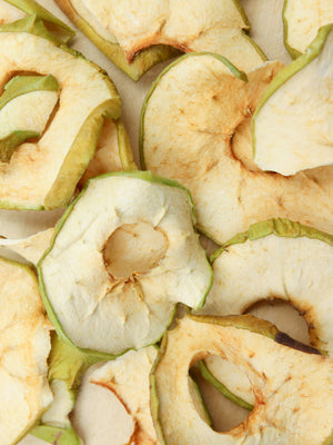 Organic Dried Green Apple Chips