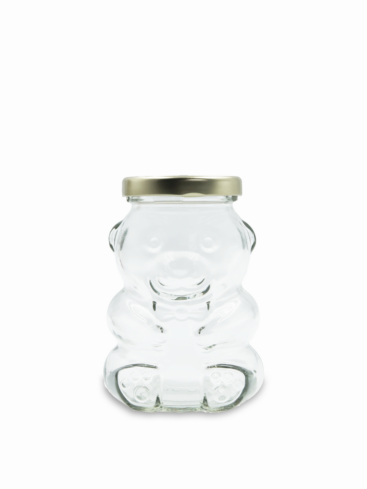 Honey Bear Glass Jar