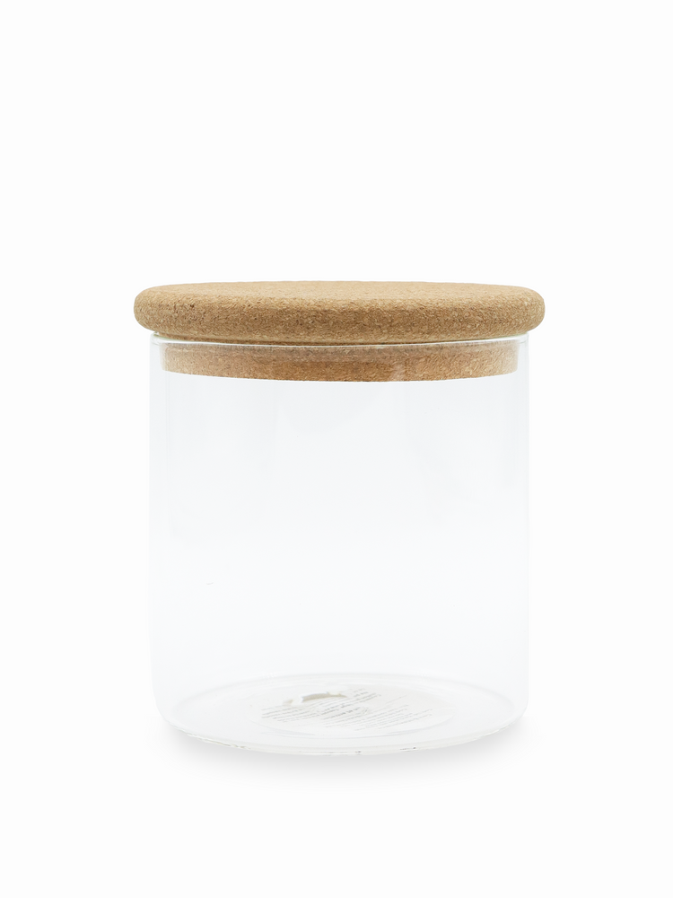 550ml Glass Canister Jar With Cork Lid