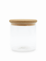550ml Glass Canister Jar With Cork Lid