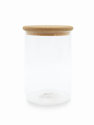 900ml Glass Canister Jar With Cork Lid