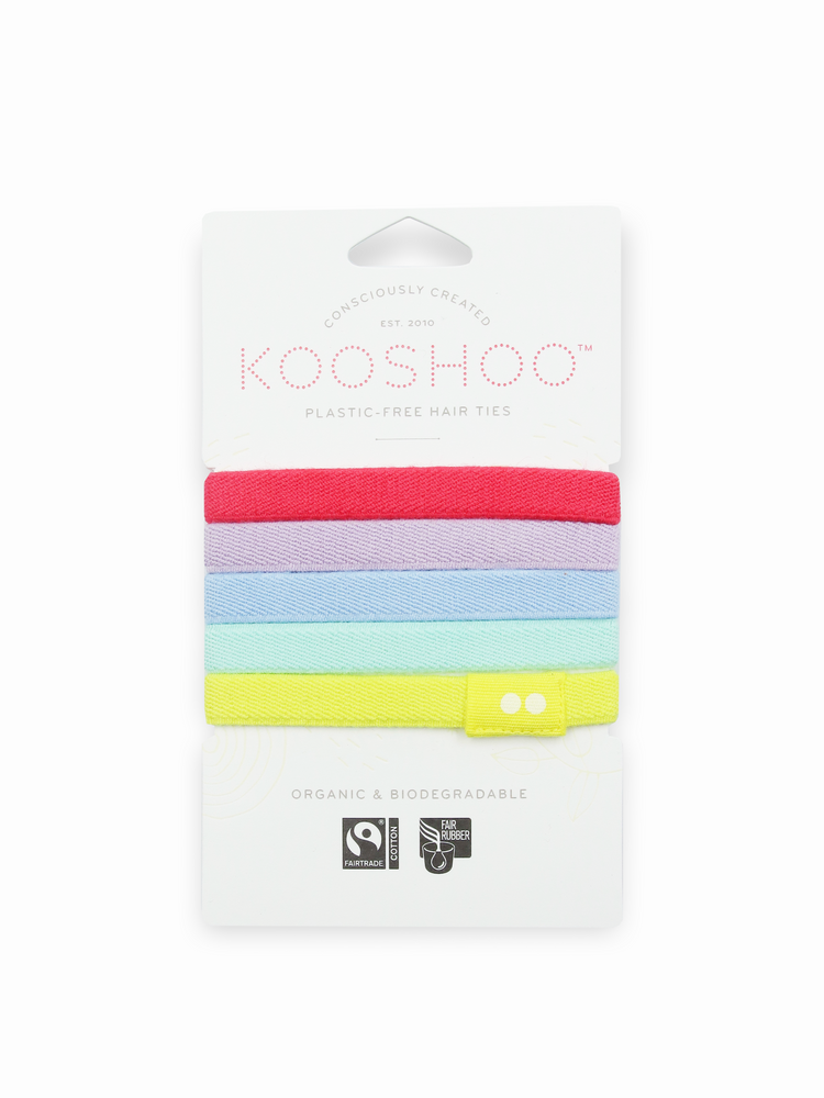 Kooshoo Organic Flat Hair Ties