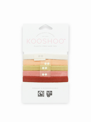 Kooshoo Organic Flat Hair Ties