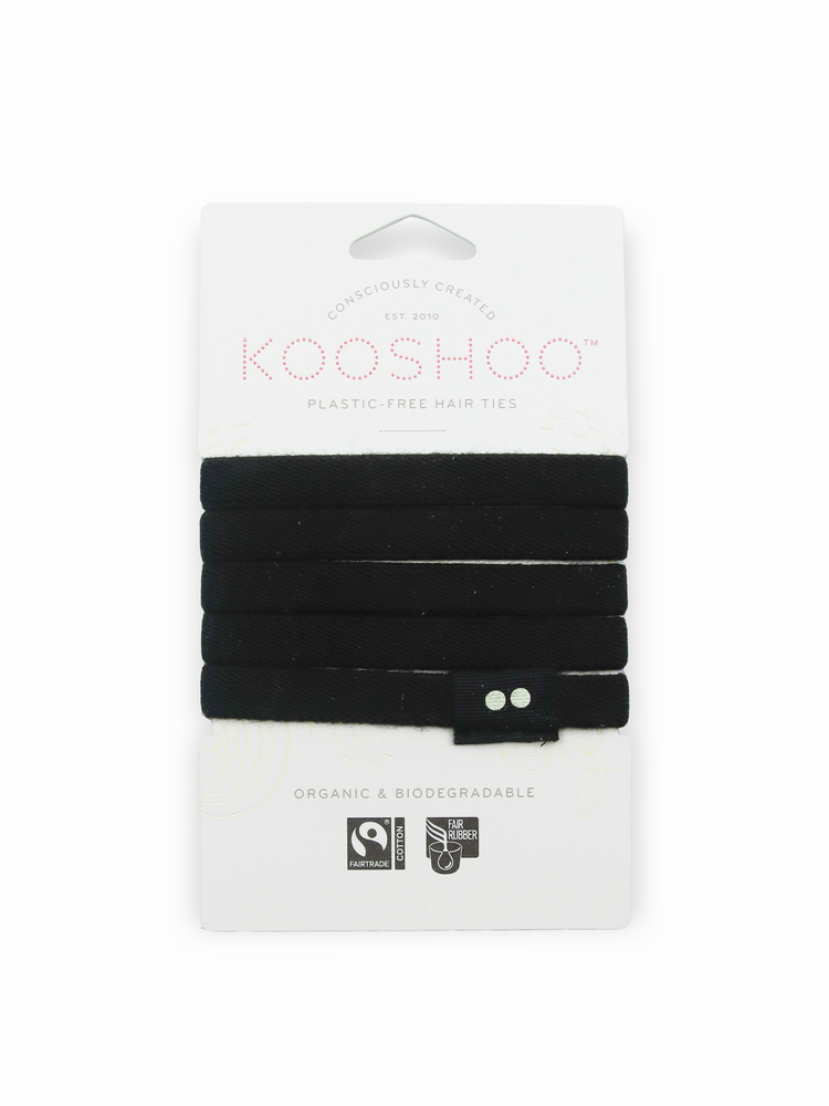 
            
                Load image into Gallery viewer, Kooshoo Organic Flat Hair Ties
            
        
