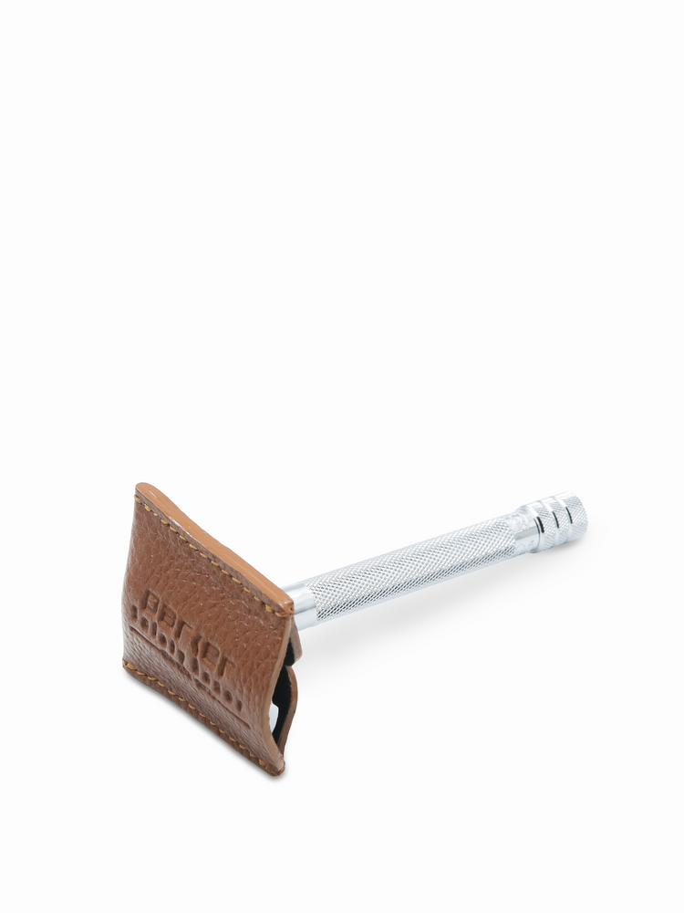 Leather Razor Cover