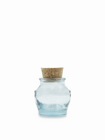 Recycled Glass Jar Mini Apothecary with Cork