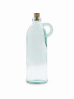Recycled Glass Peasant Bottle