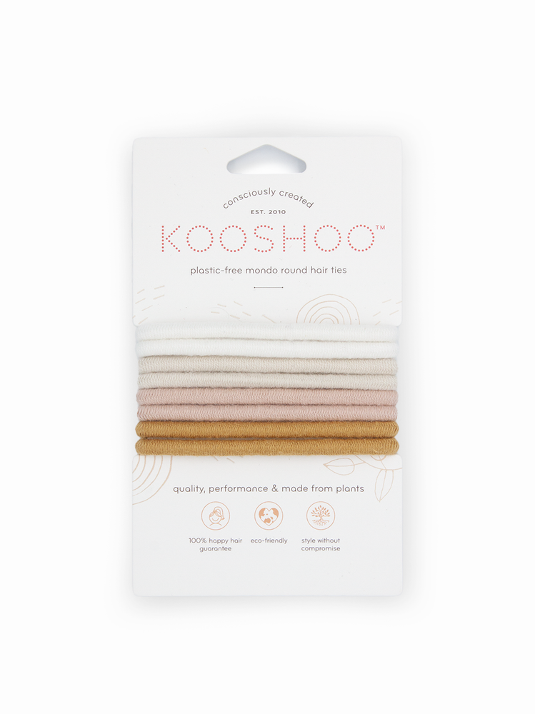 
            
                Load image into Gallery viewer, Kooshoo Organic Round Hair Ties
            
        