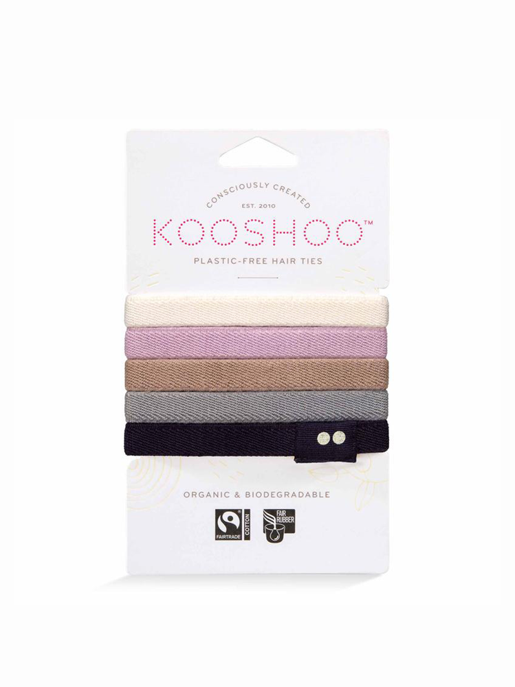
            
                Load image into Gallery viewer, Kooshoo Organic Flat Hair Ties
            
        