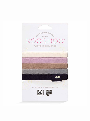 Kooshoo Organic Flat Hair Ties