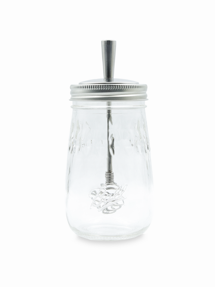 Stainless Steel Honey Dipper Lid for Mason Jars