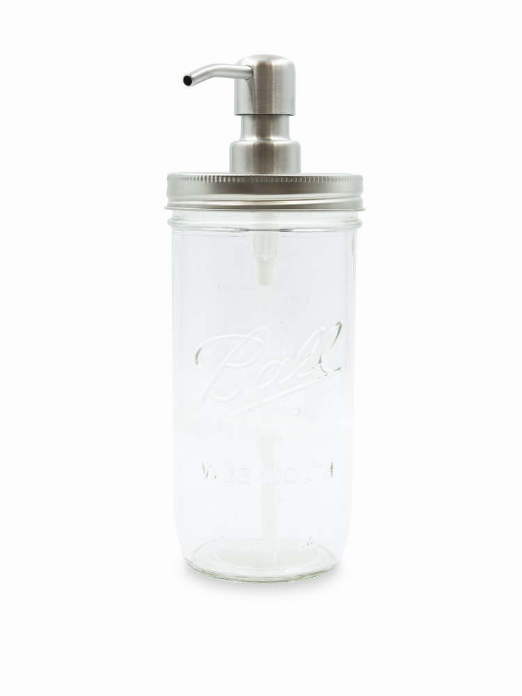 Tall 24oz Jar Soap Dispenser