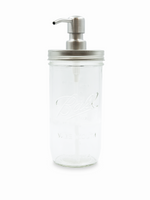 Tall 24oz Jar Soap Dispenser