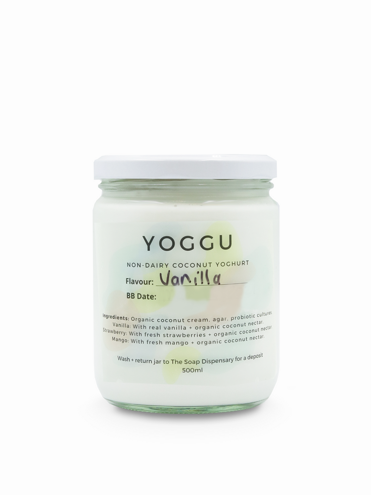 Vanilla Yoggu incl $1 deposit jar fee