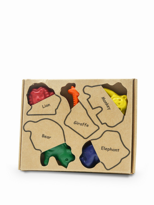 Zoo Recycled Crayon Set